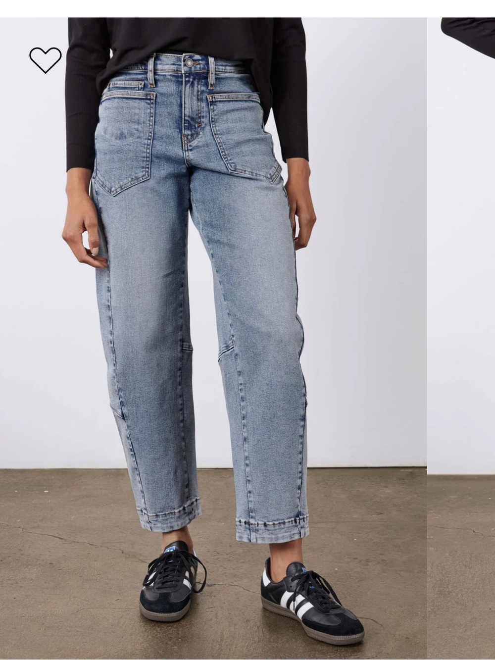 Ruti Slouchy 2.0 Barrel Jeans- Relaxed High Rise